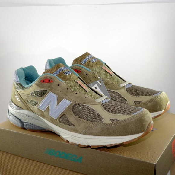 2021 New Balance x Bodega 990v3 Here To Stay 15th Anniversary Made in USA 11.5 - Picture 5 of 11